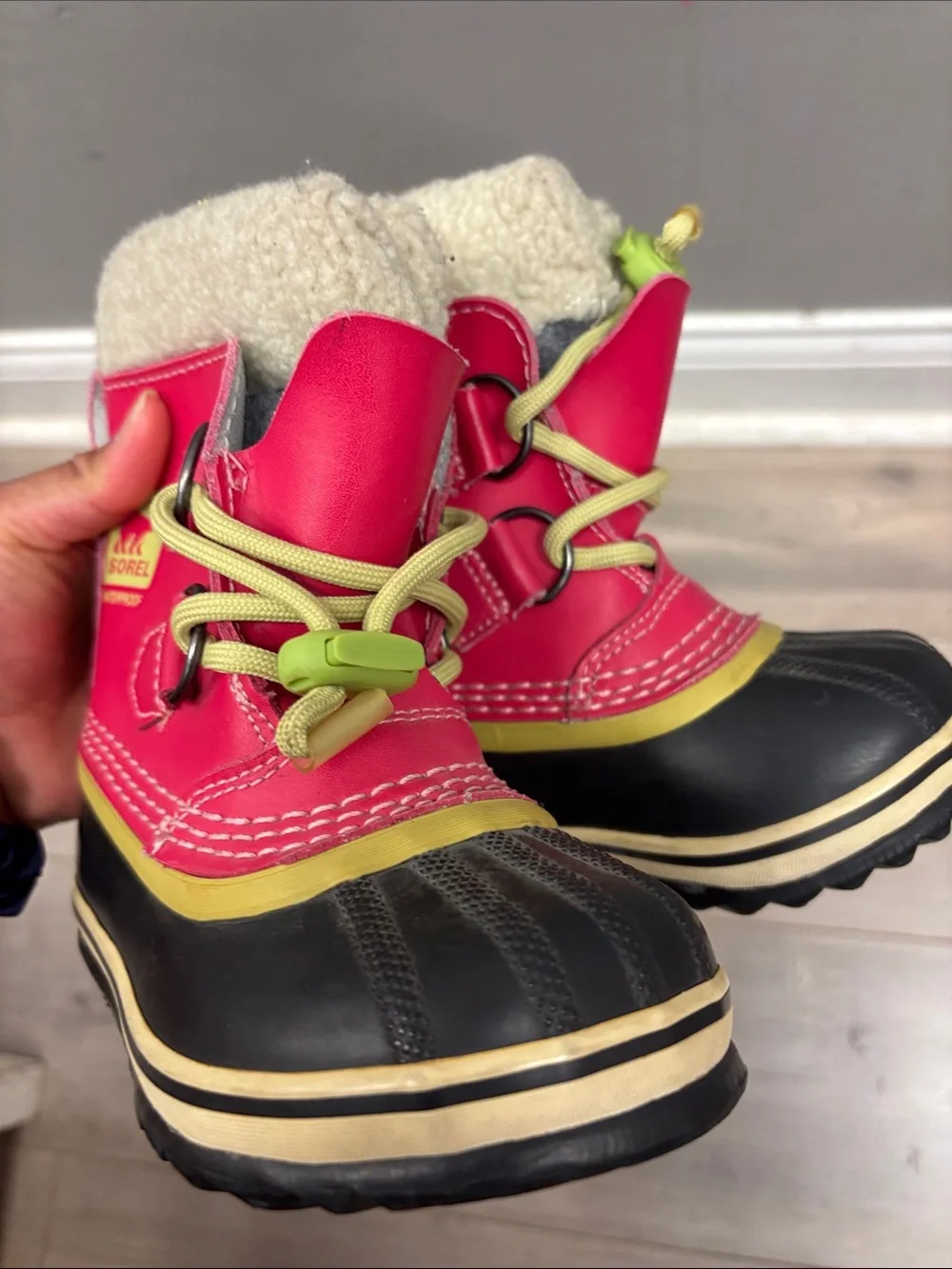 Sorel Kids Waterproof Hot pink Winter Boots